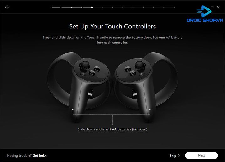 cai dat oculus rift bundle 2