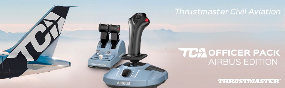 Cần Lái Máy Bay Thrustmaster Tca Officer Pack Airbus Edition