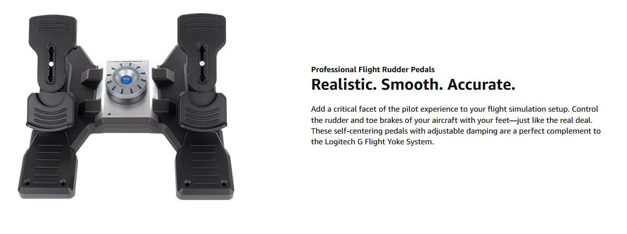 Logitech 945-000024 Flight Rudder Pedals - International Society of  Hypertension