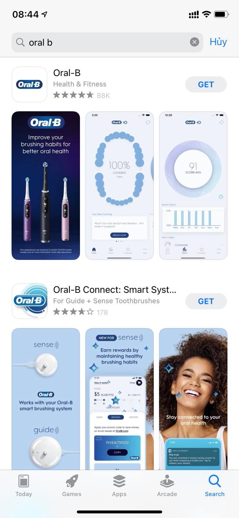 Ứng Dụng Oral B