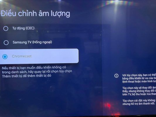 Chọn Thiết Bị Chromecast Thay Cho