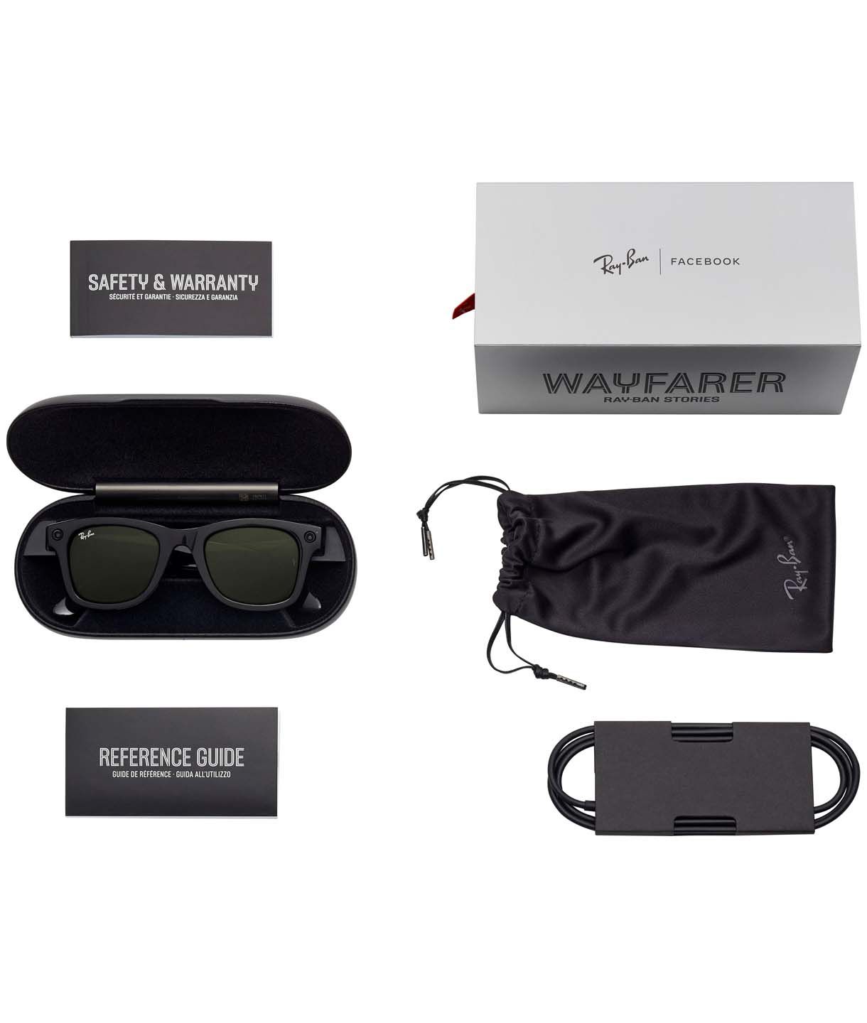 Facebook's Ray-Ban Stories | Wayfarer Smart Glasses Free shipping Vietnam