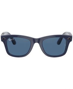 Kính Ray Ban Stories Wayfarer Shiny Blue Dark Blue 1