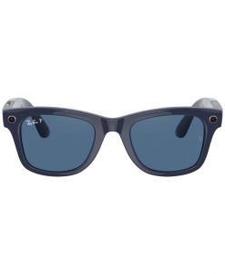 Kính Ray Ban Stories Wayfarer Shiny Blue Dark Blue 1