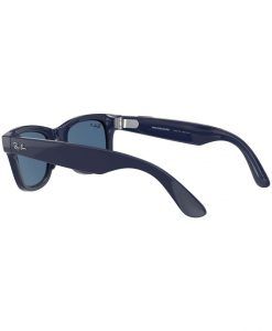 Kính Ray Ban Stories Wayfarer Shiny Blue Dark Blue 3