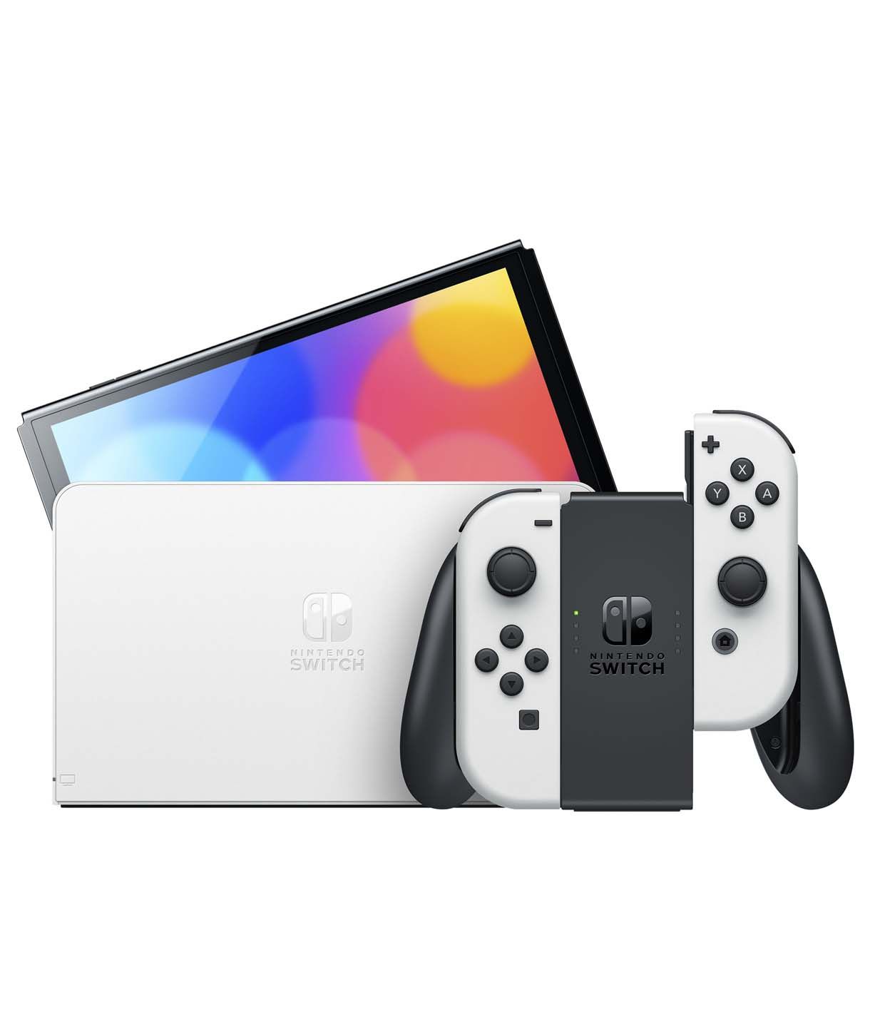 Máy Chơi Game Nintendo Switch Oled Model With White Joy‑con 1