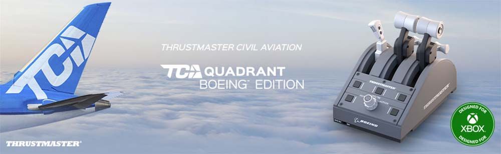 Bộ Bướm Ga Thrustmaster Tca Quadrant Boeing Edition