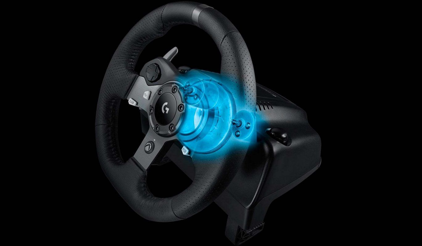 Mô Tơ Kép Phản Hồi Lực Trên Vô Lăng Logitech G920