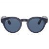 Kính Thông Minh Ray Ban Stories Round Shiny Blue Dark Blue