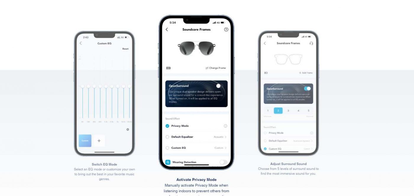 Ứng Dụng Anker Soundcore Frames