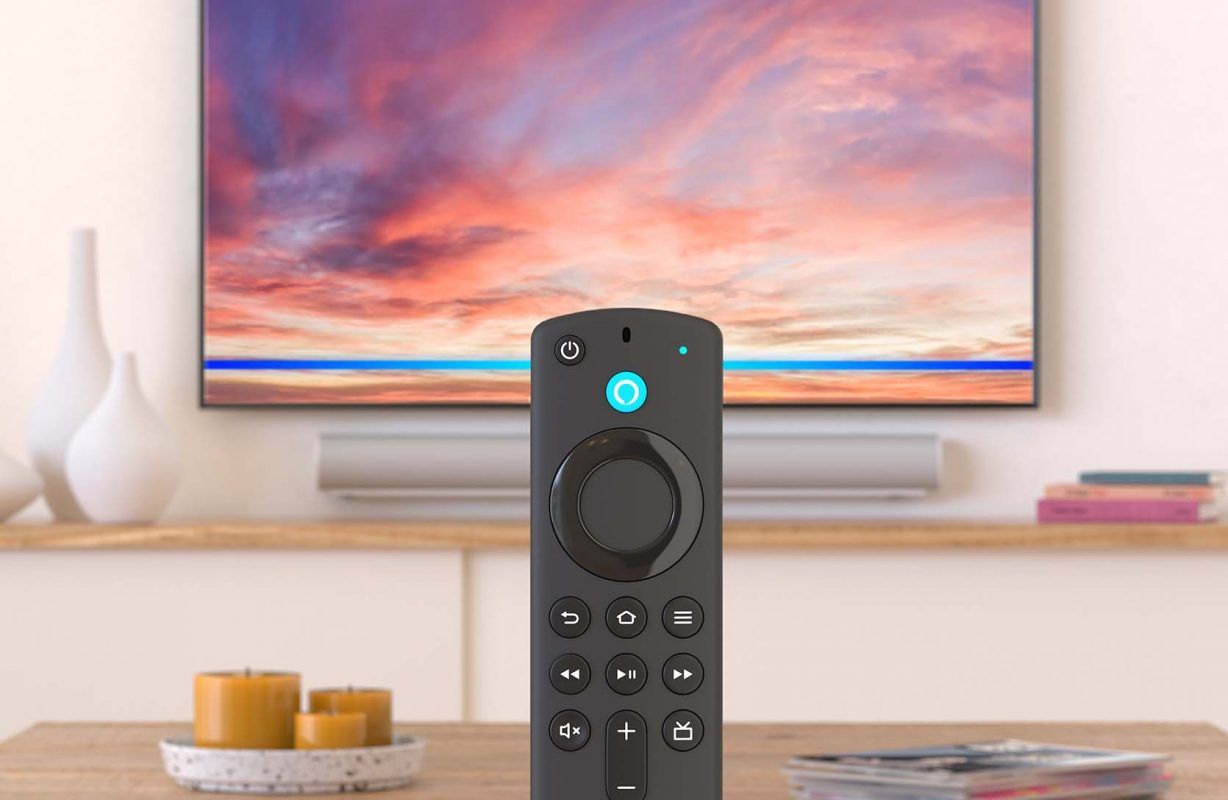 Remote Fire Tv Stick 4k Hỗ Trợ Tìm Kiếm Giọng Nói