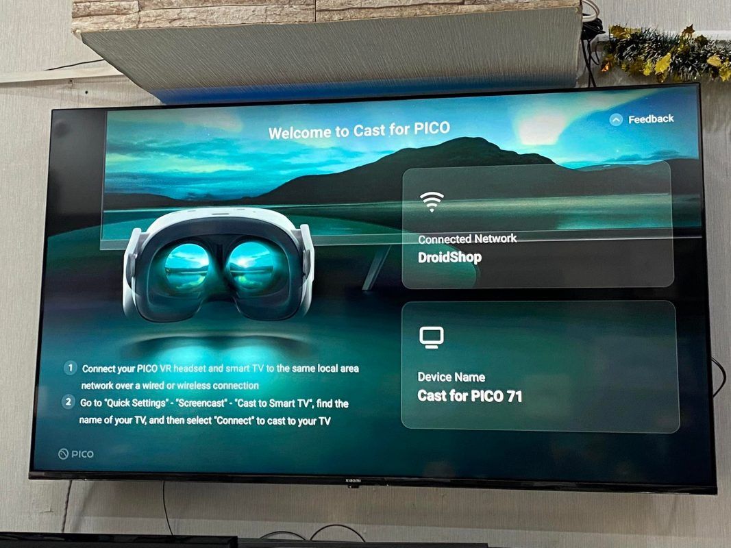 Giao Diện Cast To Pico Trên Chromecast Tv