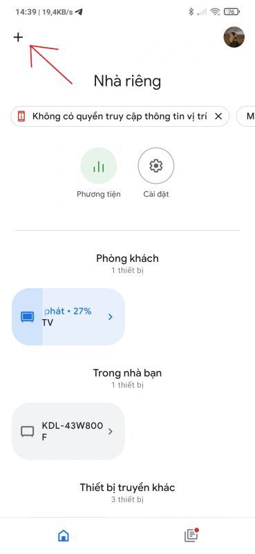 Giao Diện Google Home