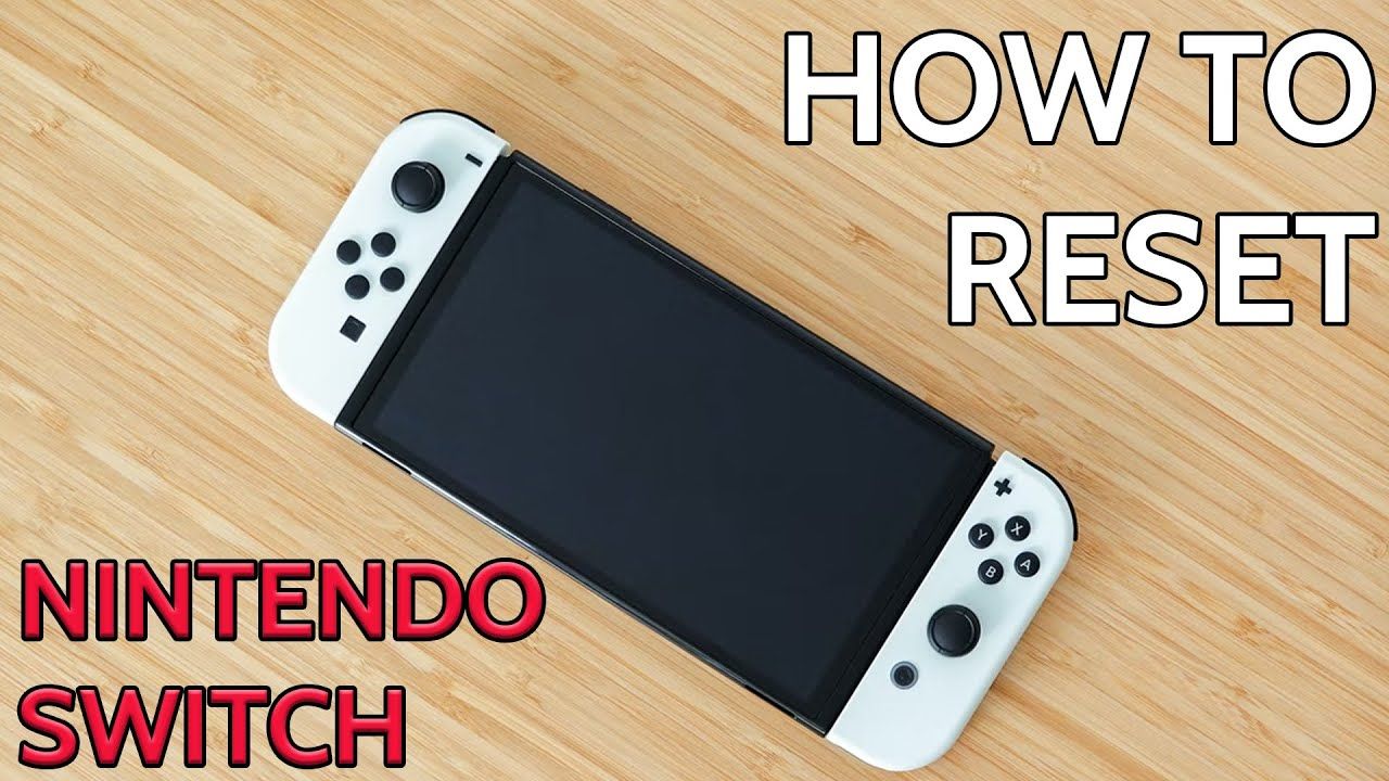 Reset Factory Nintendo Swich