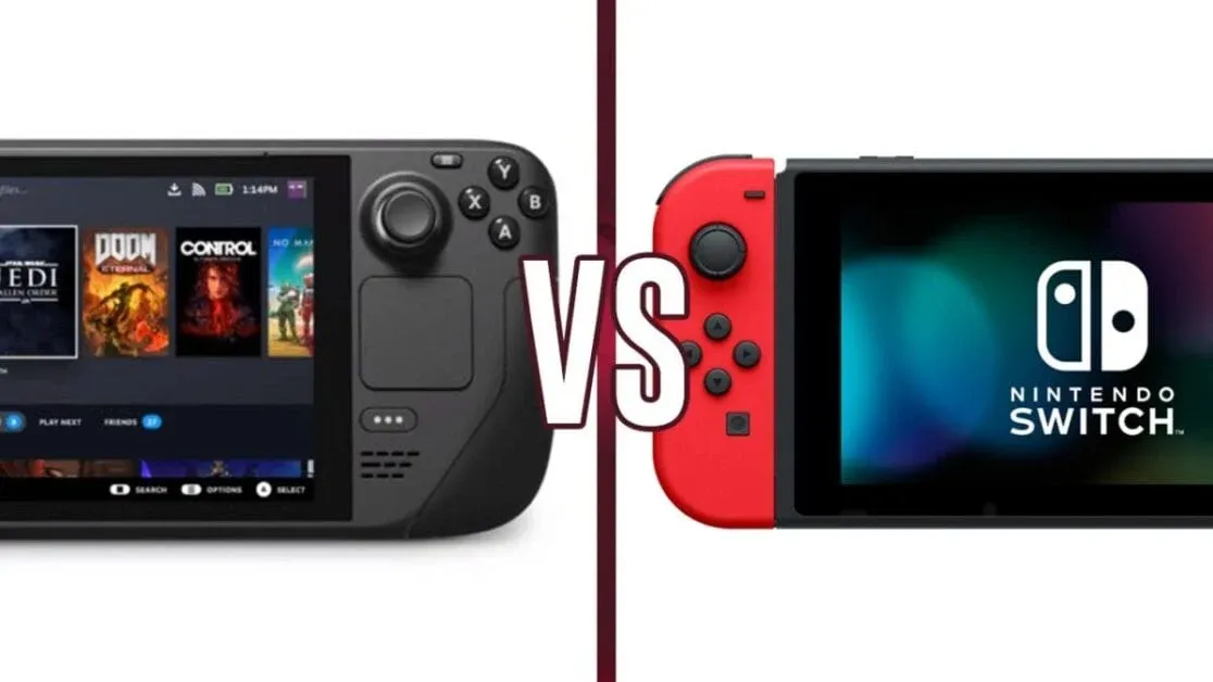 So Sánh Nintendo Switch Vs Steam Deck - Droidshop.Vn