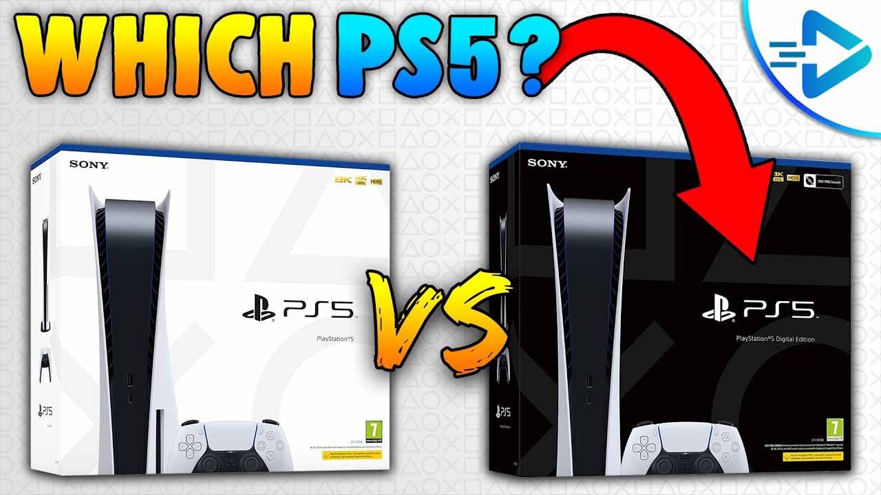 So Sánh Máy Ps5 Standard Vs Ps5 Digital