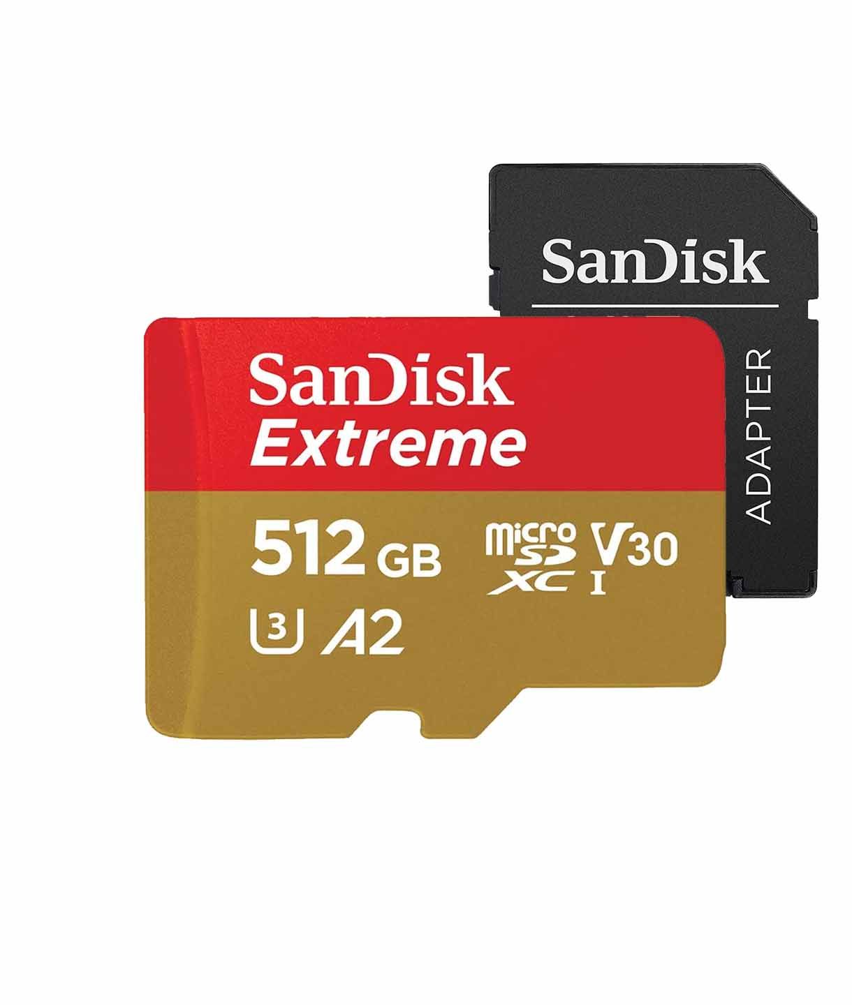 Thẻ Nhớ Sandisk Extreme A2 V30 512gb