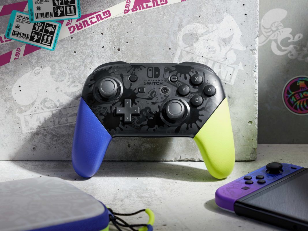 Nintendo Switch Pro Controller - Splatoon 3 Special Edition