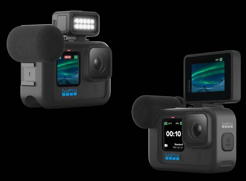 Phụ Kiện Gopro Media Mod Hỗ Trợ Gắn Thêm Phụ Kiện