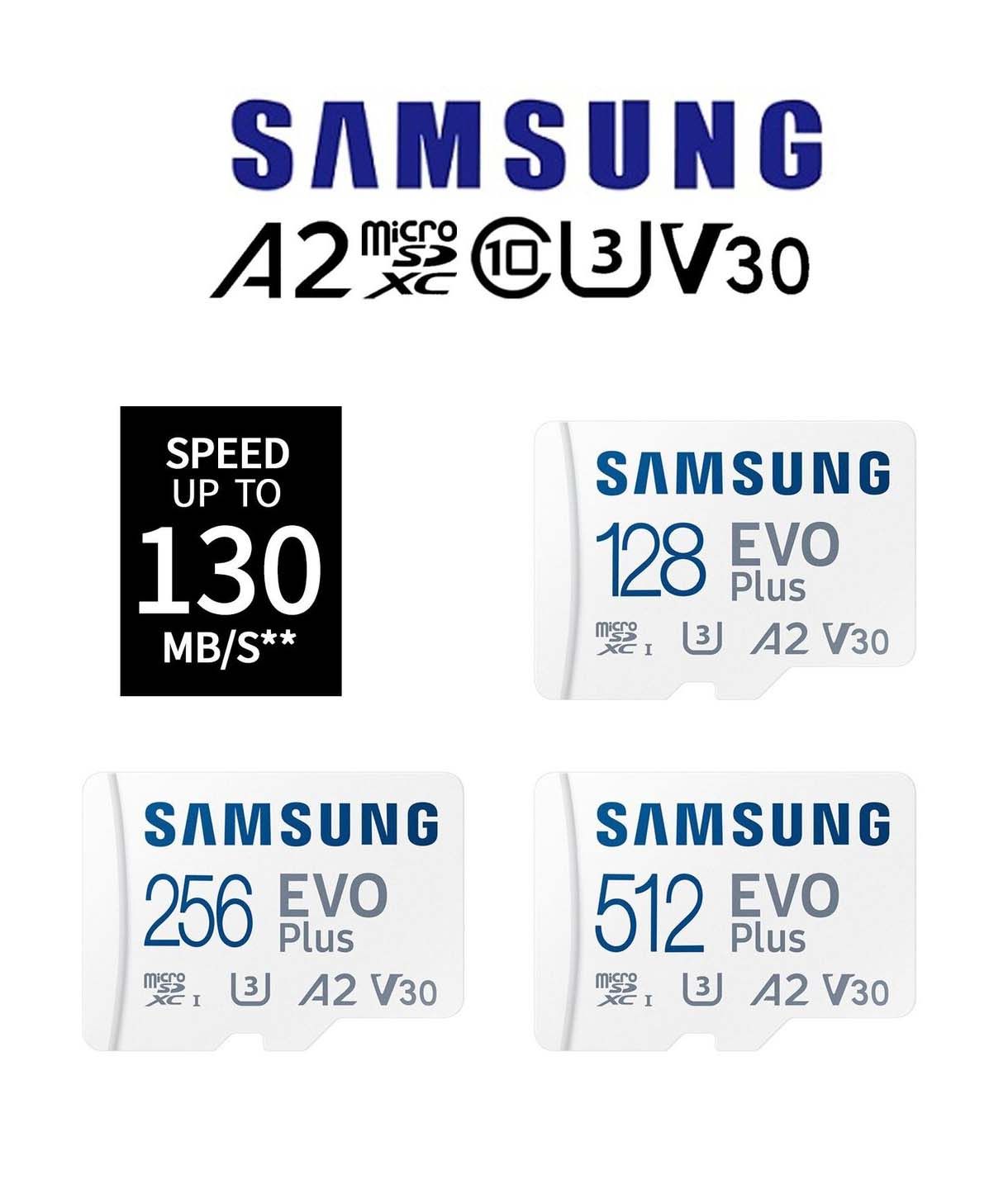 Thẻ Nhớ Microsd Samsung Evo Plus Tốc độ 130mbps