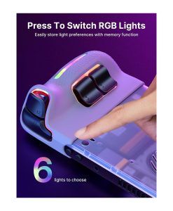 Nắp Lưng Jsaux Trong Suốt Có đèn Rgb 2