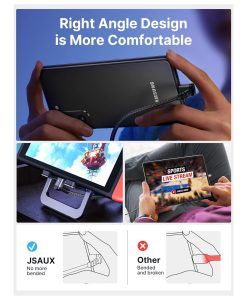 Jsaux Cáp Usb C Bẻ Góc 90 độ Hình Chữ L 1