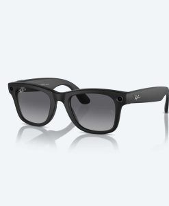 Kính Thông Minh Ray Ban Meta Wayfarer Matte Black Gradient Graphite L