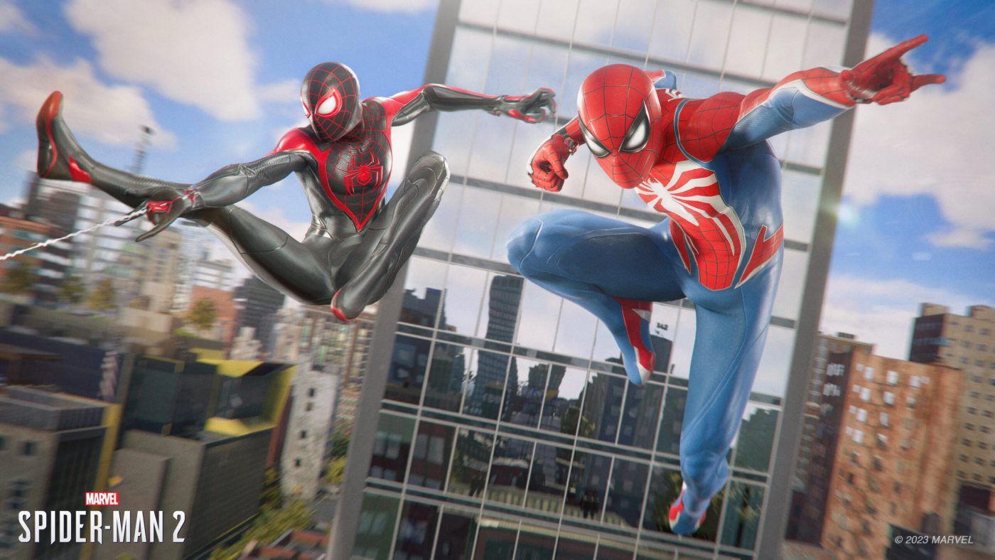 Peter Và Miles Trong Spider Man 2