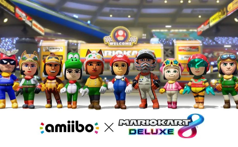 Amiibo Kart 8 Deluxe