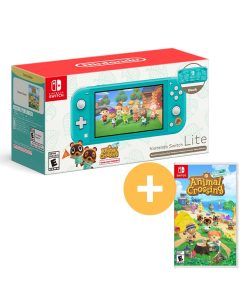 Máy Nintendo Switch Lite Animal Crossing Bundles Xanh