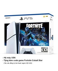 Máy Chơi Game Ps5 Slim Standard Kèm Game Fortnite Cobalt Star Bundle