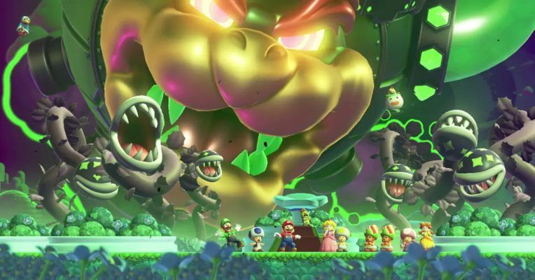 Bowser Và Lực Lượng Tấn Công Vương Quốc Hoa