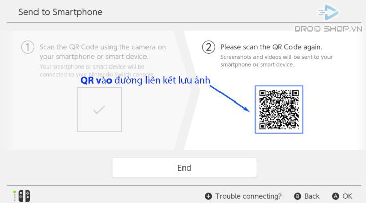 Qr Vào đường Liên Kết Lưu ảnh