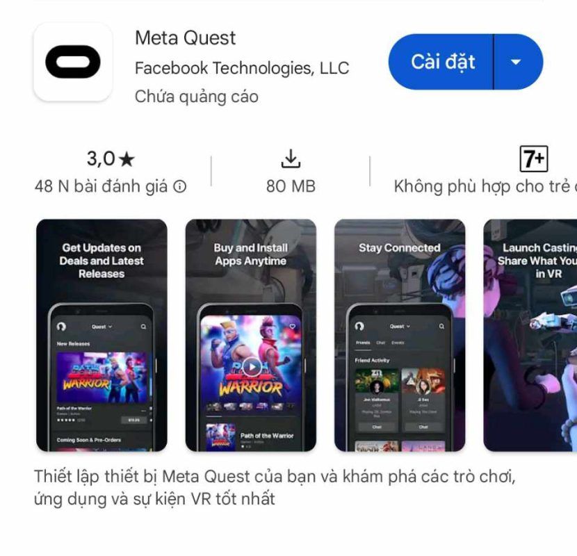 Tải App Meta Quest