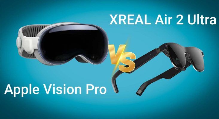 So Sánh Apple Vision Pro Vs Xreal Air 2