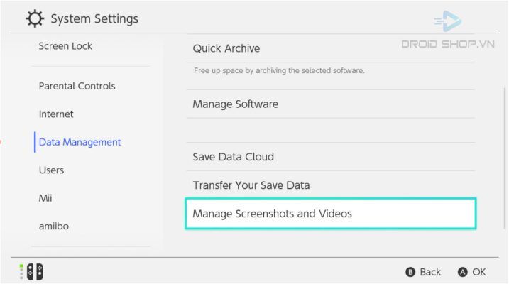 Manage Screenshots And Videos