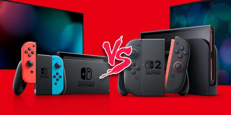So sánh Nintendo Switch 2 Vs Nintendo Switch 1