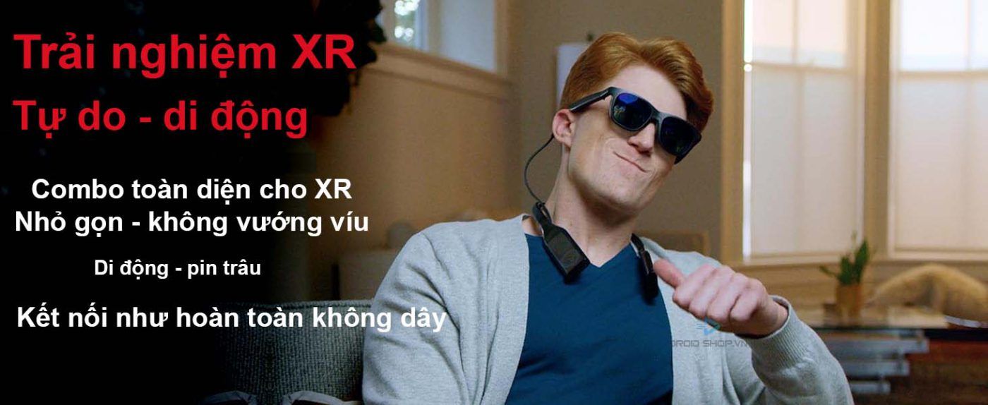 Vòng đeo Viture Pro Neckband Kết Hợp Hoàn Hảo Với Kính Viture Pro để Sử Dụng Mọi Nơi