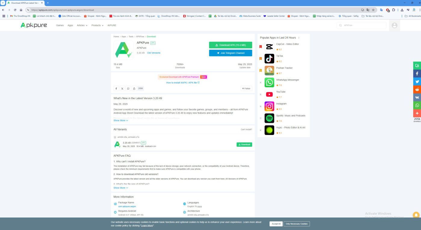 Download File Apk Từ Các Nguồn