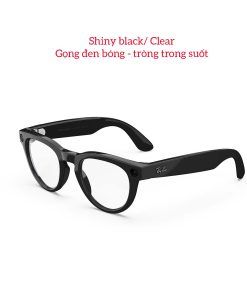 Kính Thông Minh Ray Ban Meta Headliner Shiny Black Clear 1