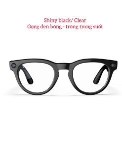 Kính Thông Minh Ray Ban Meta Headliner Shiny Black Clear