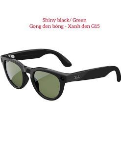 Kính Thông Minh Ray Ban Meta Headliner Shiny Black Green 1
