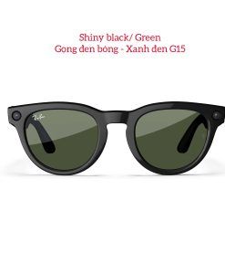 Kính Thông Minh Ray Ban Meta Headliner Shiny Black Green