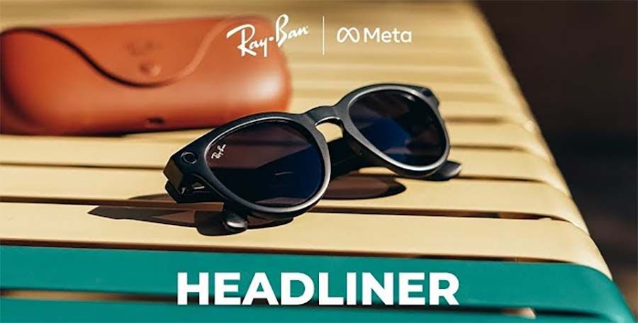Kính Thông Minh Ray Ban Meta Headliner Quay Video