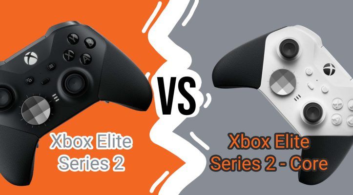 So Sánh Tay Cầm Xbox Elite Series 2 Vs Xbox Elite 2 Core