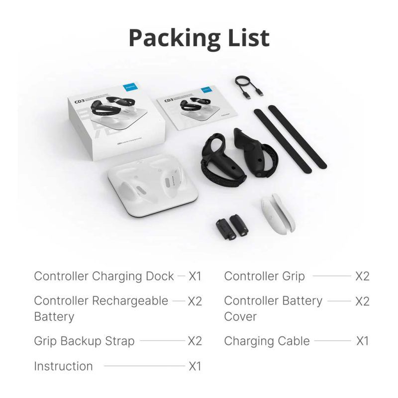Bobovr Cd3 Eng Packing List