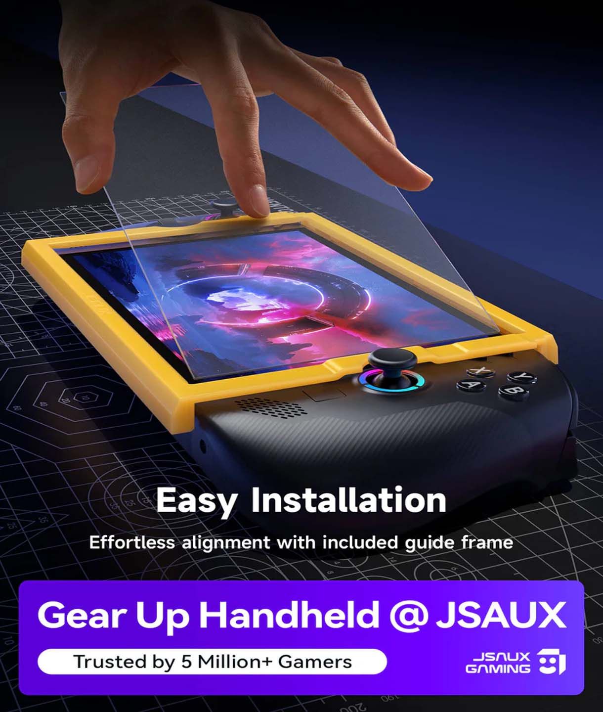 JSAUX Anti-Glare Screen Protector for Legion Go S - Image 5