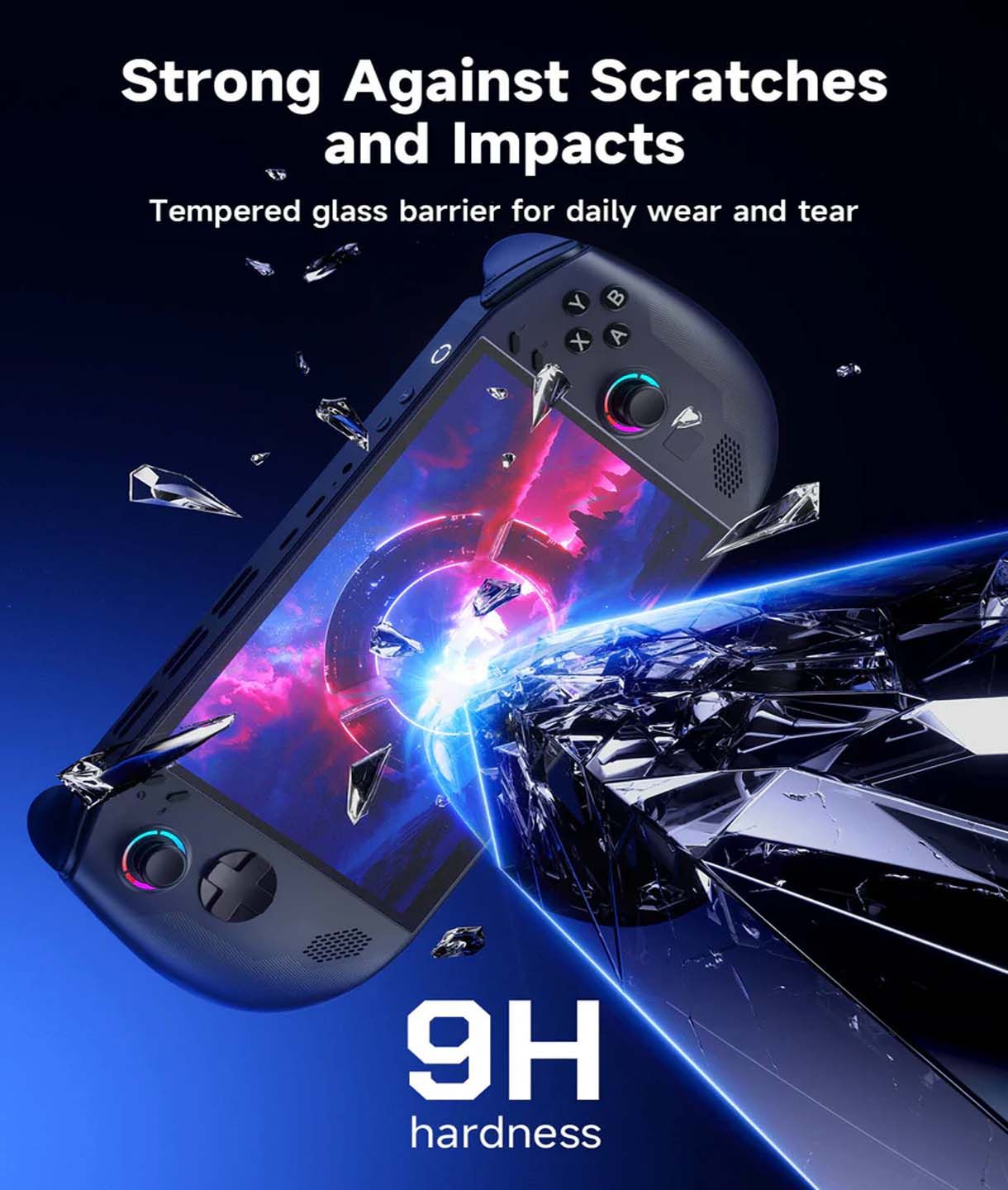 JSAUX Anti-Glare Screen Protector for Legion Go S - Image 7