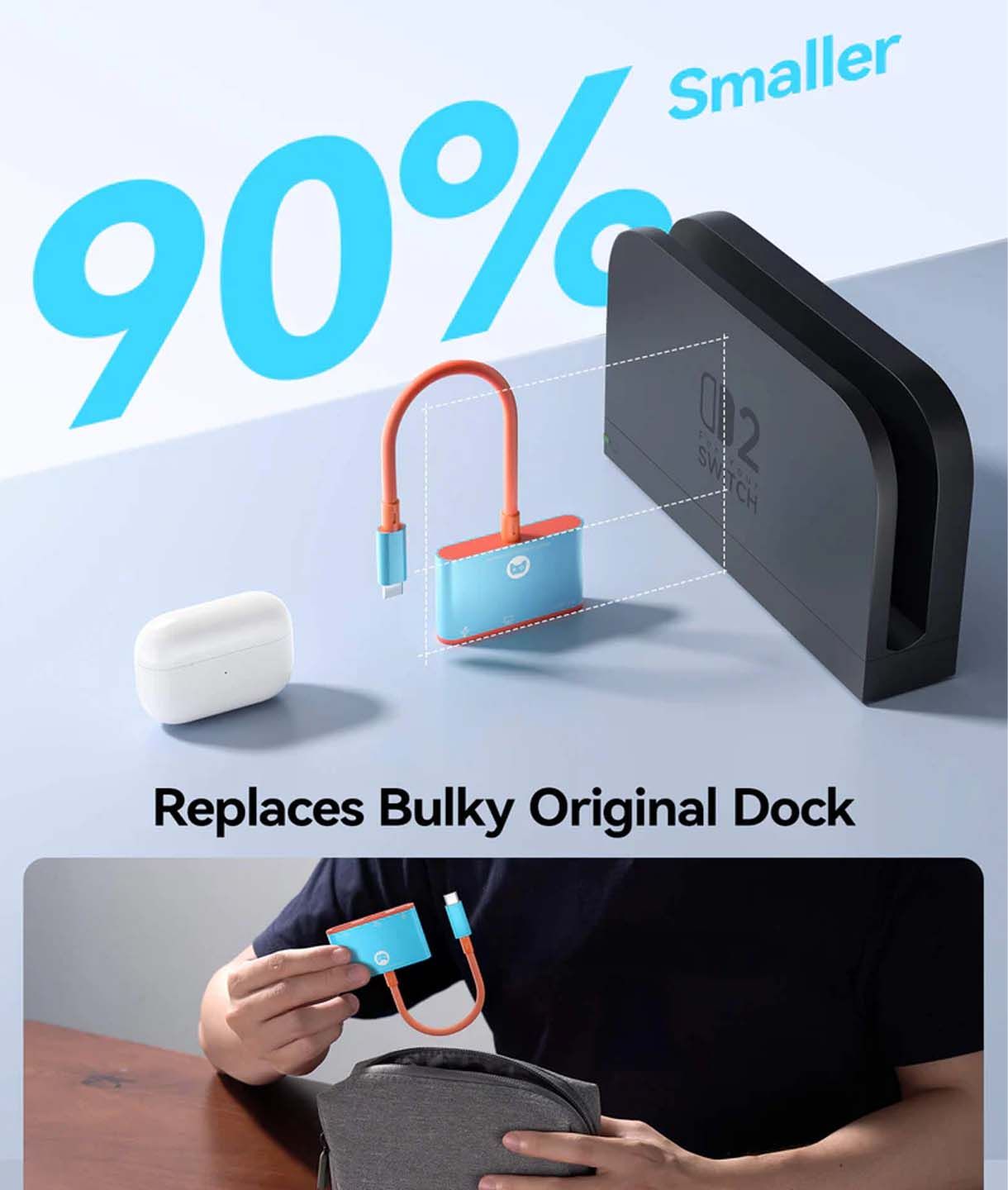 JSAUX Dock Adapter for Switch 2 - Image 4