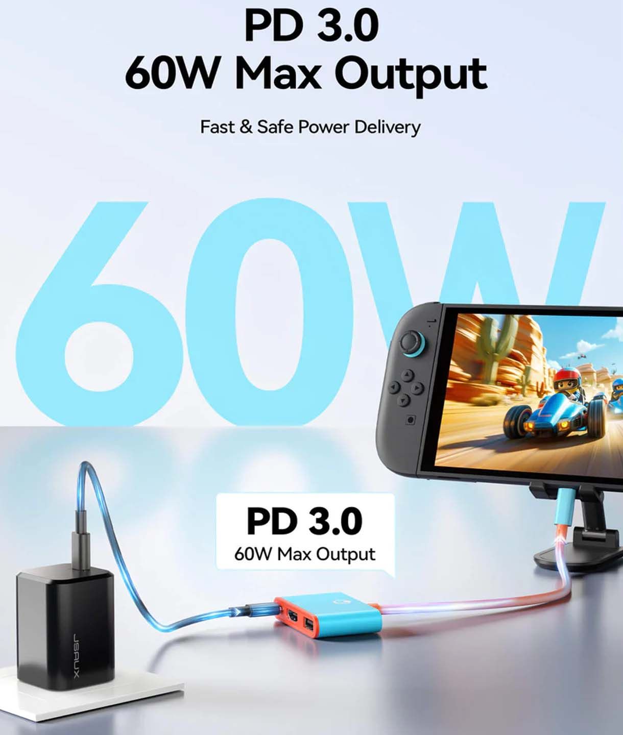 JSAUX Dock Adapter for Switch 2 - Image 7